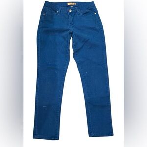 Ellen Tracy Deep Blue Straight Leg Jeans